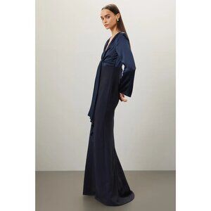 Cinq à Sept Navy Blue Maxi Dress